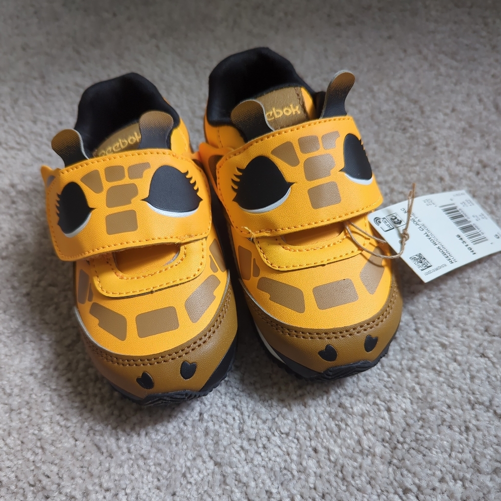 NWT Reebok Royal Classic Jogger Sneaker, Giraffe, Toddler 6